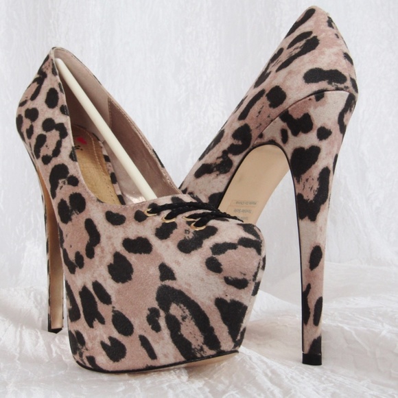 New Leopard Platform Heels Luichiny Main event 7.5 - Picture 3 of 10